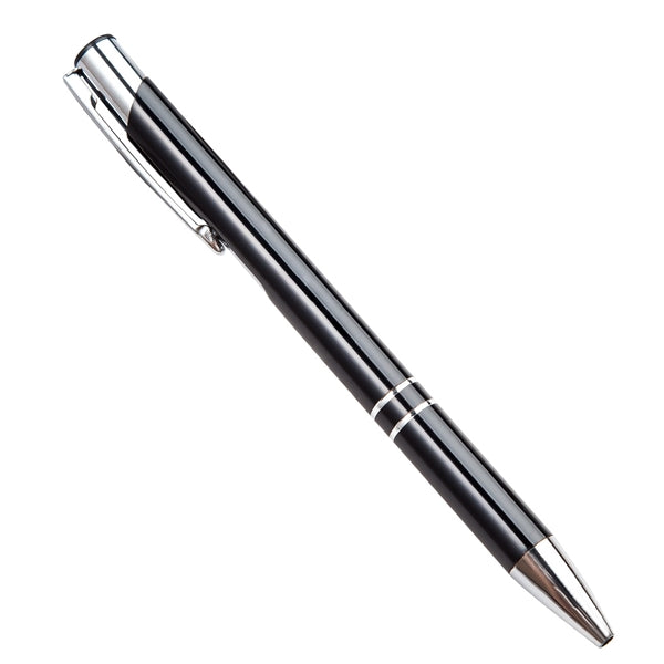 Slim Metal Aluminum Ballpoint Pen with Clip