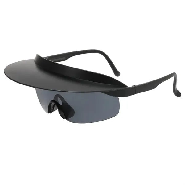 Riding Colorful Brimmed Sunglasses
