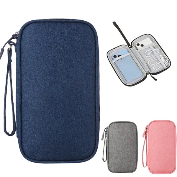 Portable Electronics Cable Accessories Organizer Case