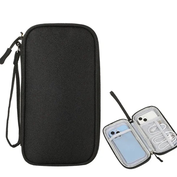 Portable Electronics Cable Accessories Organizer Case
