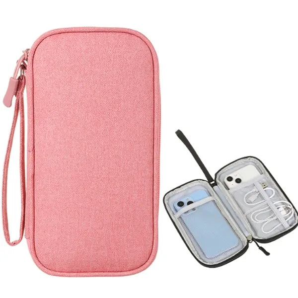 Portable Electronics Cable Accessories Organizer Case