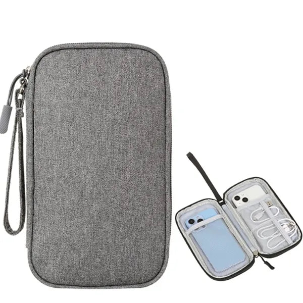 Portable Electronics Cable Accessories Organizer Case