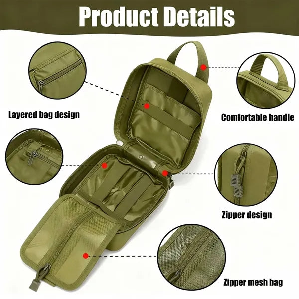 Tactical Tear Away Medical Pouch Empty