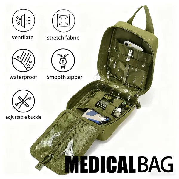Tactical Tear Away Medical Pouch Empty