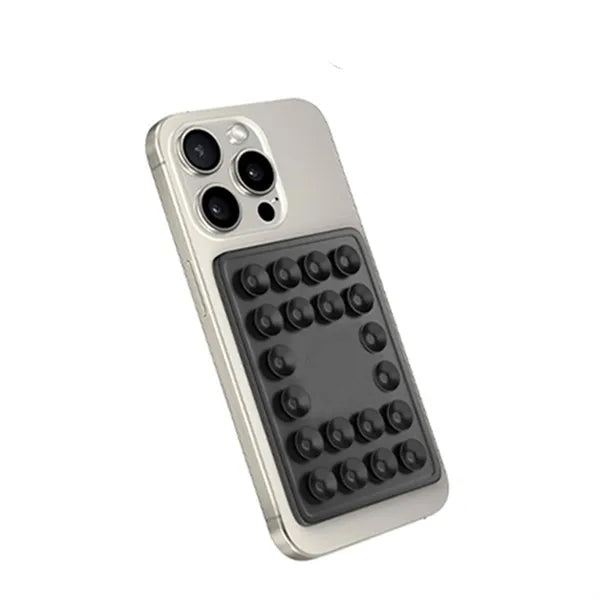 Silicone Mobile Wallet Card Holder with Suction Cup