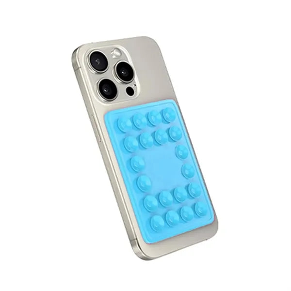 Silicone Mobile Wallet Card Holder with Suction Cup
