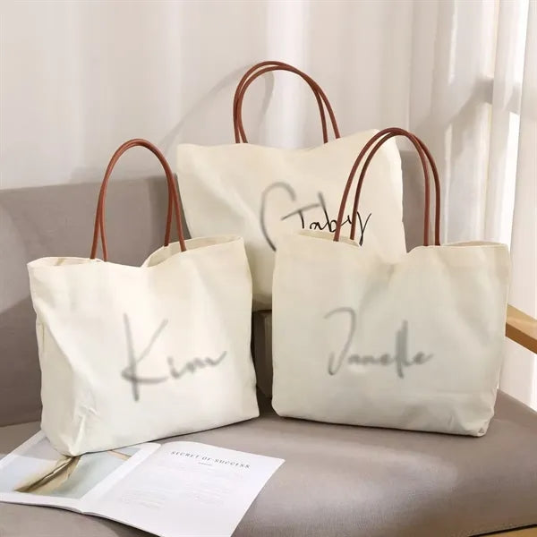 Multipurpose travel shopping large capacity tote canvas bag