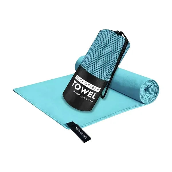 31" x 16" Microfiber Sports Towel for Gym & Travel