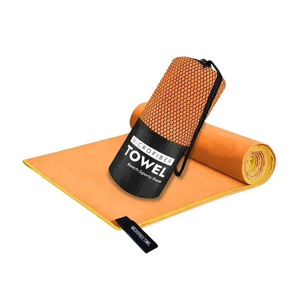 31" x 16" Microfiber Sports Towel for Gym & Travel