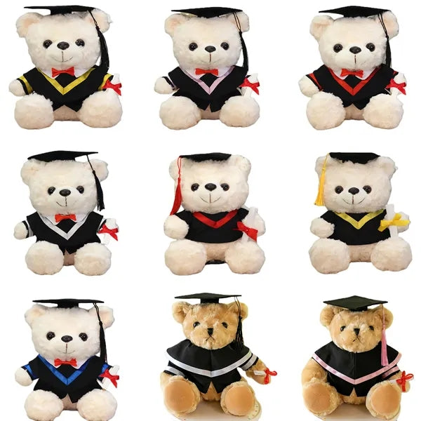 Graduation Teddy Bear With Academic Gown