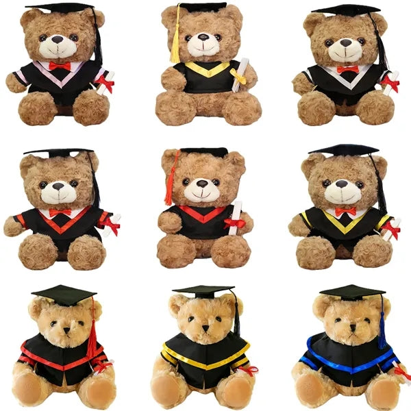 Graduation Teddy Bear With Academic Gown