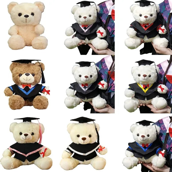 Graduation Teddy Bear With Academic Gown