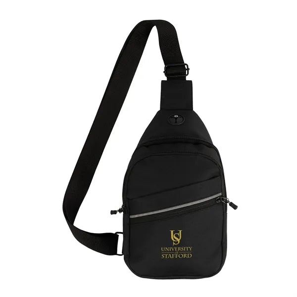 Cresthill Recycled (RPET) Crossbody Sling Bag