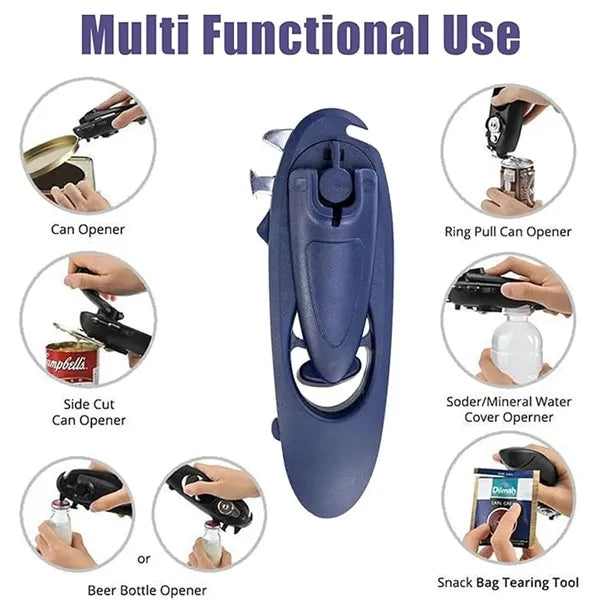 8-In-1 Stainless Steel Can Opener