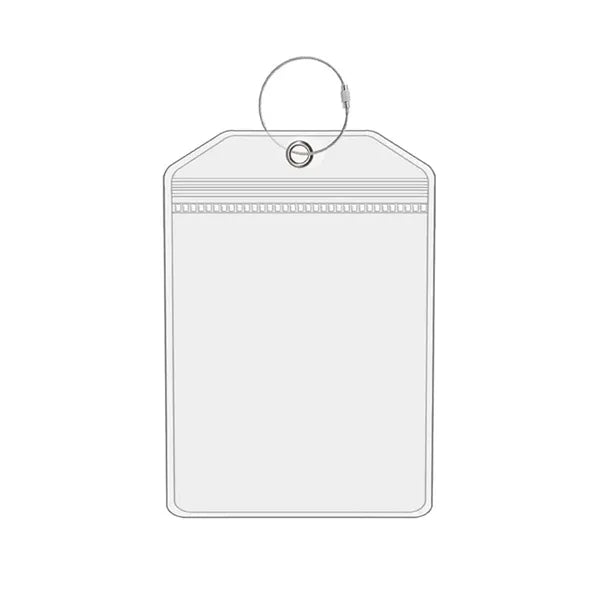Large Size Waterproof PVC Luggage Tag