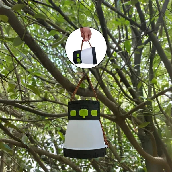 1500 Lumens LED Camping Lantern With Solar Panel Charging