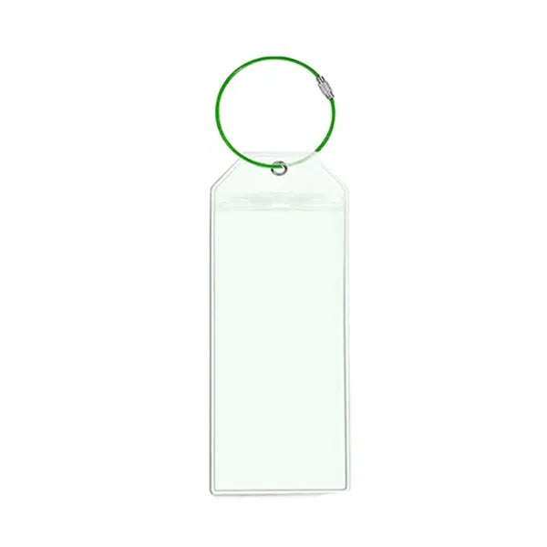 New Transparent Waterproof PVC Luggage Tag