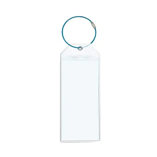 New Transparent Waterproof PVC Luggage Tag