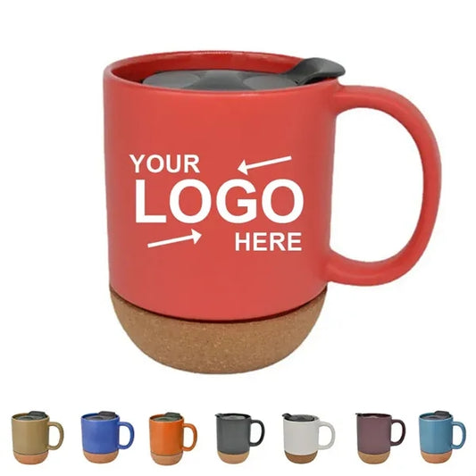 Ceramic Mug with Cork Base
