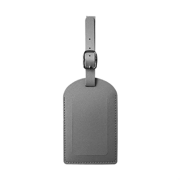Soft PU Leather Luggage Tag with Custom Pattern