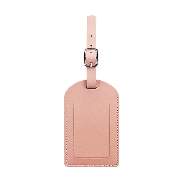 Soft PU Leather Luggage Tag with Custom Pattern