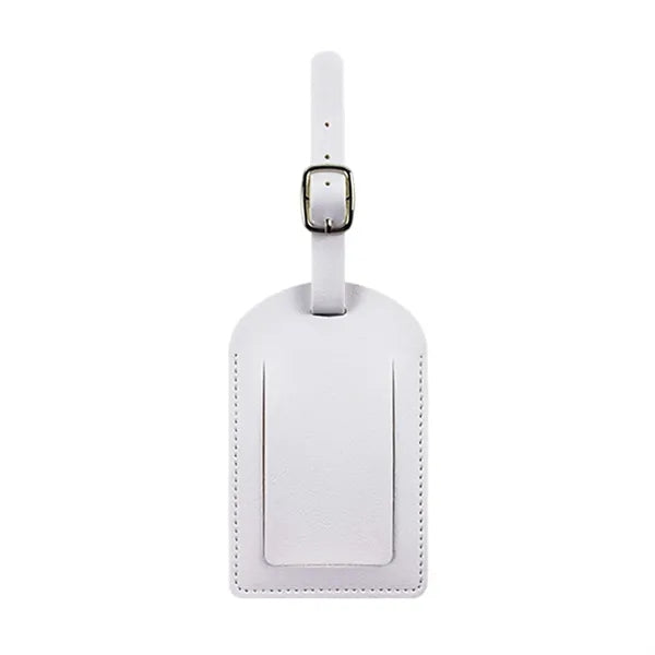 Soft PU Leather Luggage Tag with Custom Pattern