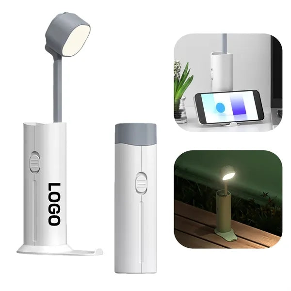 Portable Small Rechargeable Cordless Desk Lamp Flashlight