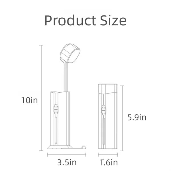 Portable Small Rechargeable Cordless Desk Lamp Flashlight