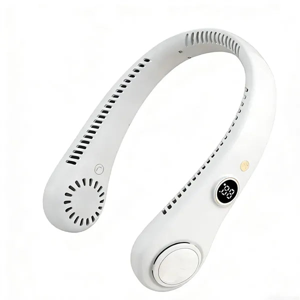 Portable Bladeless Neck Fans With 5 Speeds Levels