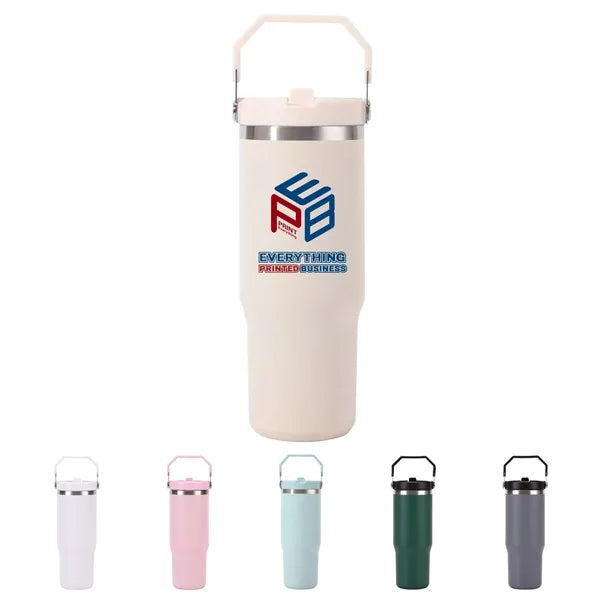 30oz Stainless Sateel Insulated Tumbler with Handle
