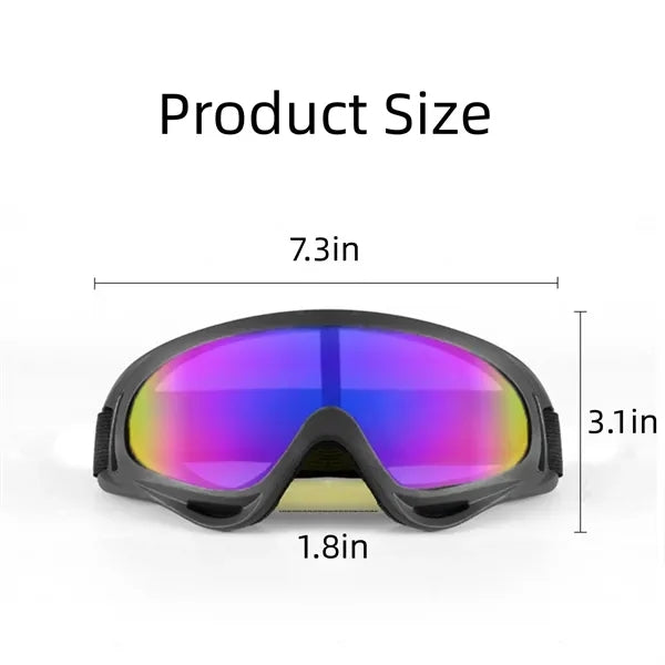 Protection Motocross Racing Helmet Snow Ski Goggles