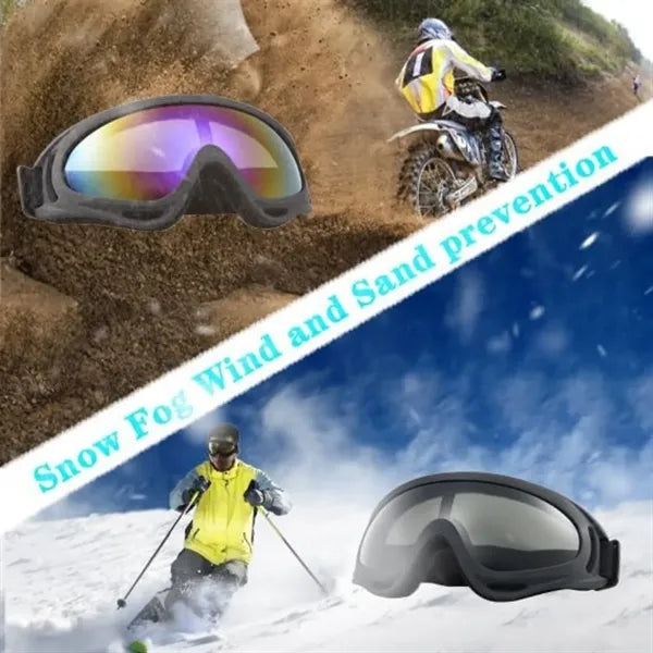 Protection Motocross Racing Helmet Snow Ski Goggles
