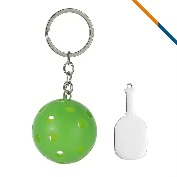 DinkGlow Pickleball Keychain