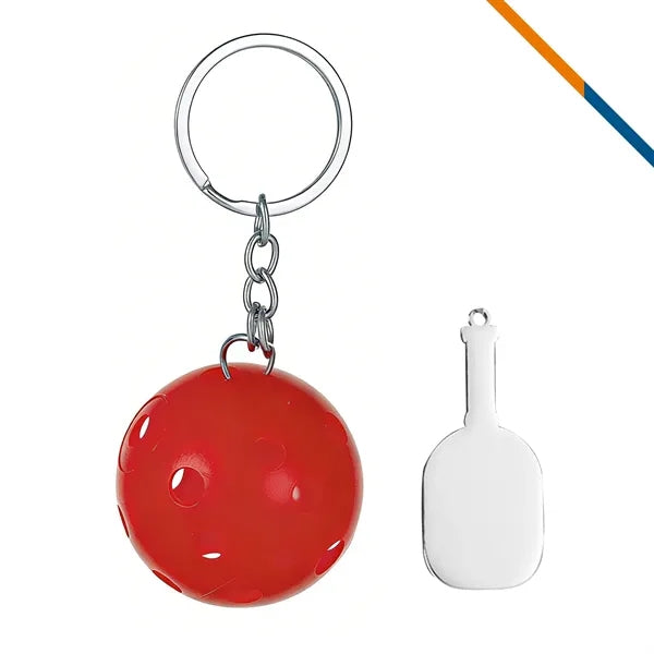 DinkGlow Pickleball Keychain
