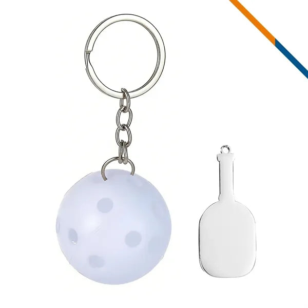 DinkGlow Pickleball Keychain