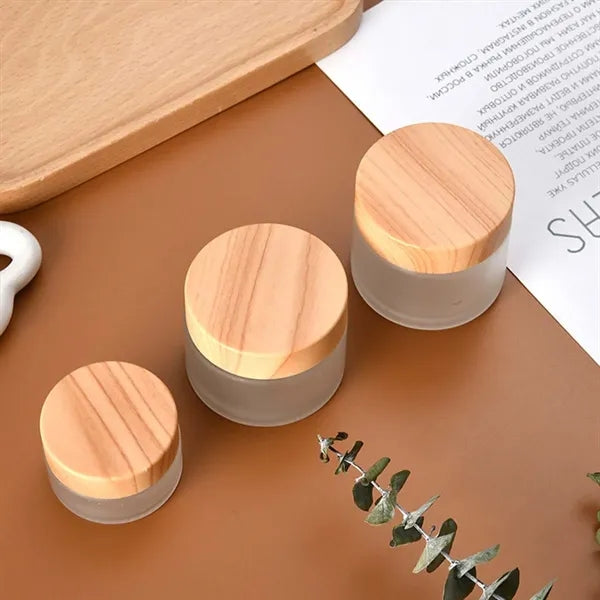 Portable Glass Frosted Skincare Cosmetic Travel Bottle