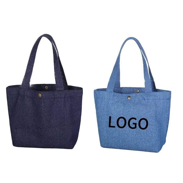 Single Shoulder Denim Canvas Bag