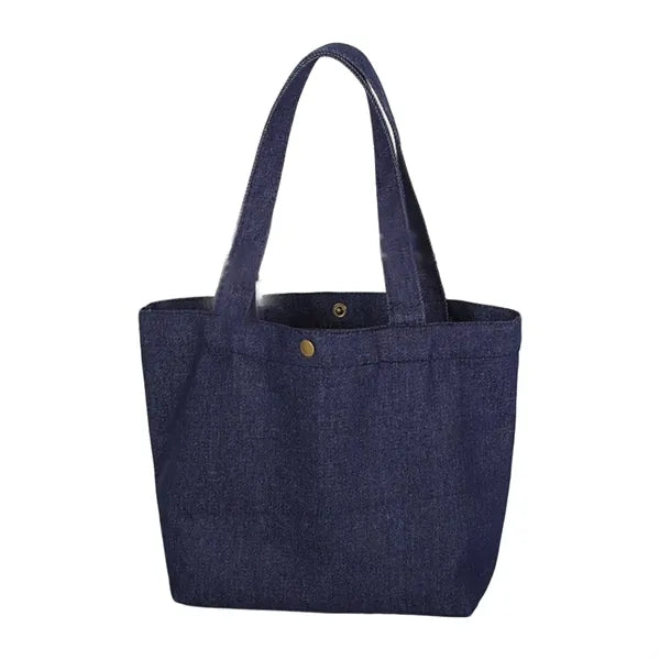 Single Shoulder Denim Canvas Bag
