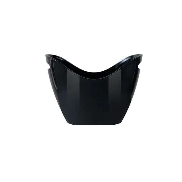 8L Transparent Plastic Boat Shape Ice Bucket Chiller