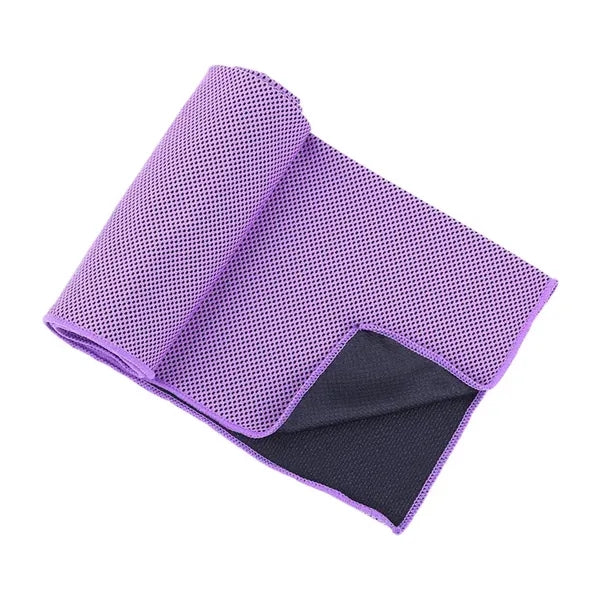 Polyester Quick-drying Cooling Sports Towel in Water Bottle