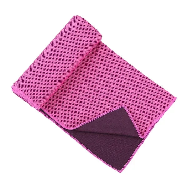 Polyester Quick-drying Cooling Sports Towel in Water Bottle