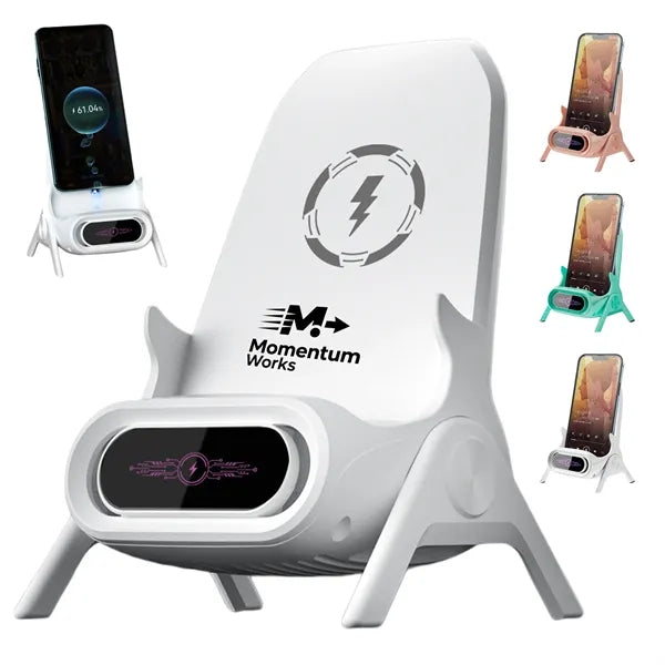 Desktop Qi Wireless Charging Stand Phone Holder