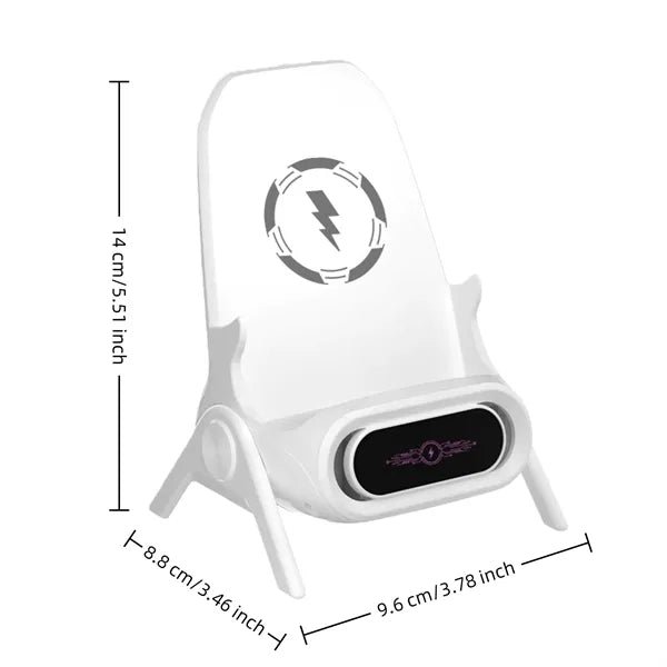 Desktop Qi Wireless Charging Stand Phone Holder