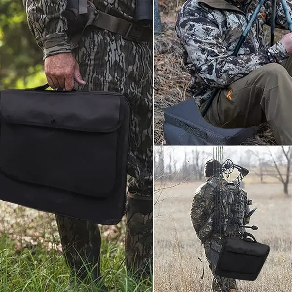 Portable Outdoor Heated Seat Cushion With Memory Foam