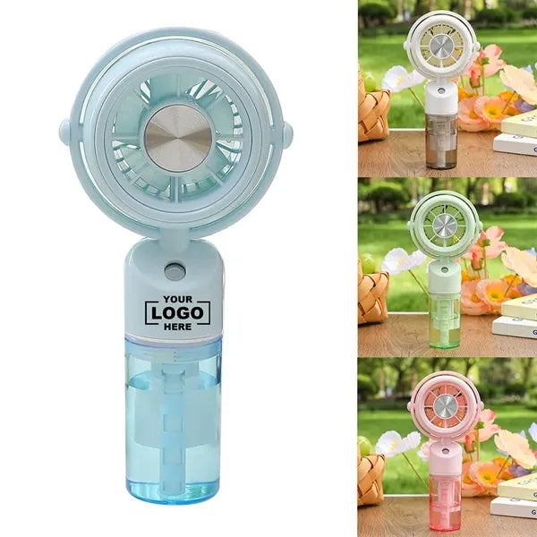 Portable USB Mist Mini Fan with Three Speed Settings