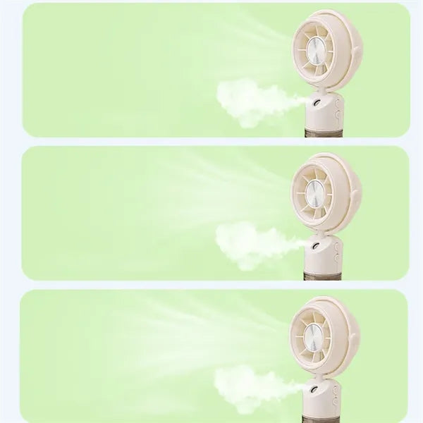 Portable USB Mist Mini Fan with Three Speed Settings