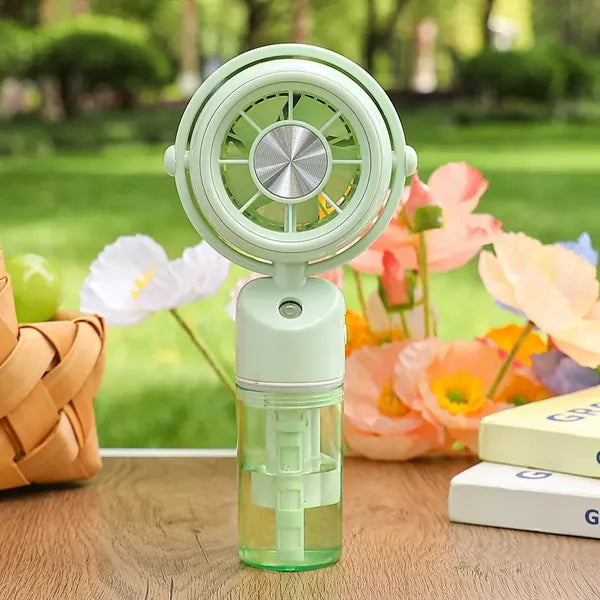 Portable USB Mist Mini Fan with Three Speed Settings
