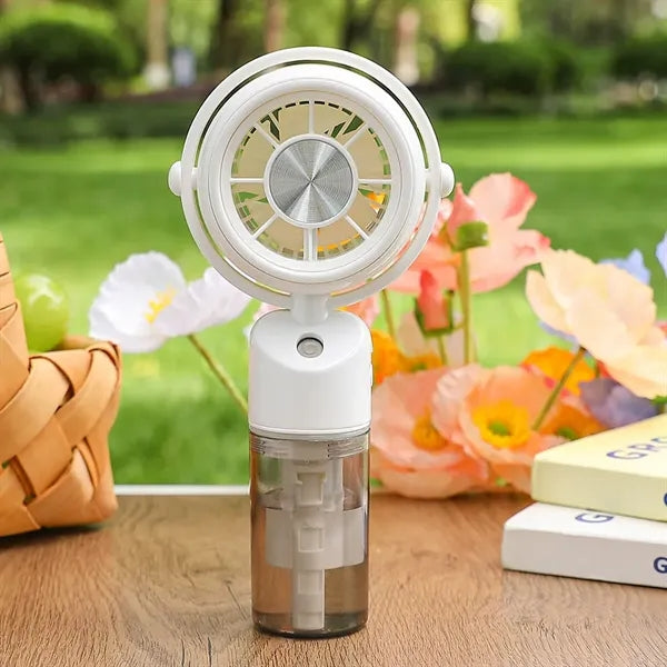 Portable USB Mist Mini Fan with Three Speed Settings