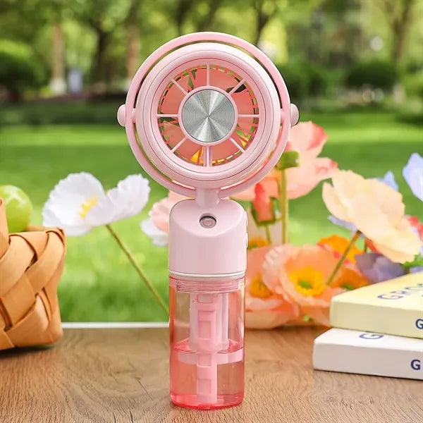 Portable USB Mist Mini Fan with Three Speed Settings