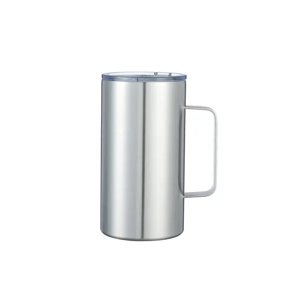 Stainless Steel Mug With Handle And Lid